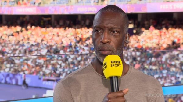Michael Johnson in Paris
