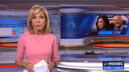 Andrea Mitchell on MSNBC