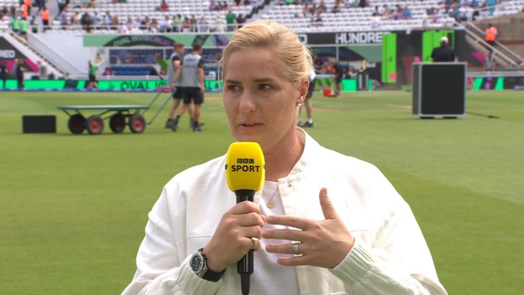 Katherine Sciver-Brunt on The Hundred - BBC