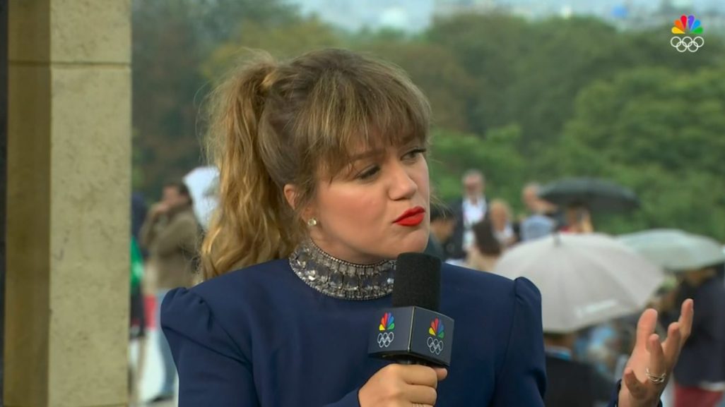 Kelly Clarkson in Paris 2024