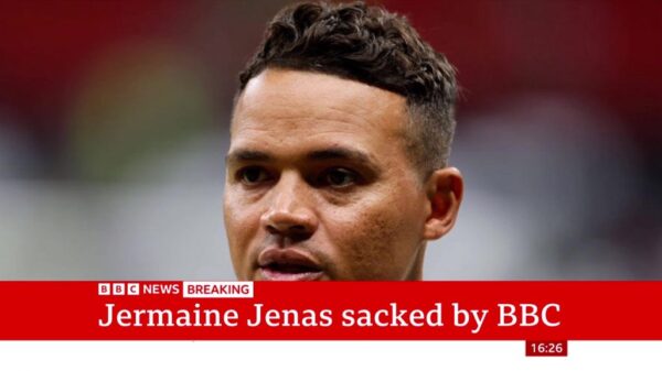 Jermaine Jenas sacked by the BBC