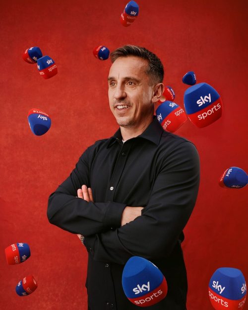 Photo by Gary Neville on August 09, 2024. May be an image of 1 person and text.