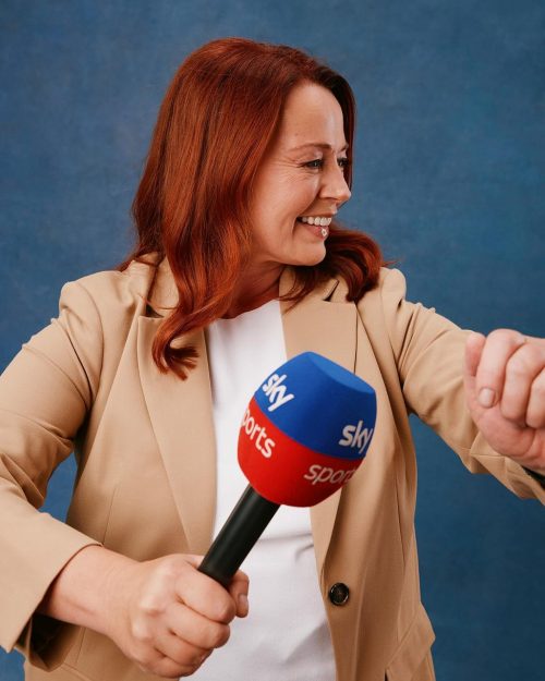 Photo by Jules on August 09, 2024. May be an image of 1 person, newspaper, microphone and text.