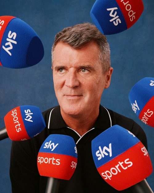 Photo by Sky Sports on August 16, 2024. May be an image of 1 person, golfing, playing tennis, racket, sports equipment and text.