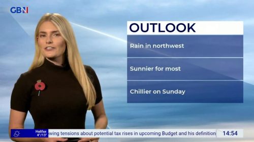 Kathryn Chalk - GB News Weather Presenter