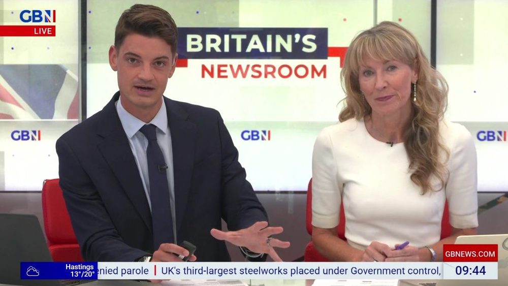 Renee Hoenderkamp on GB News