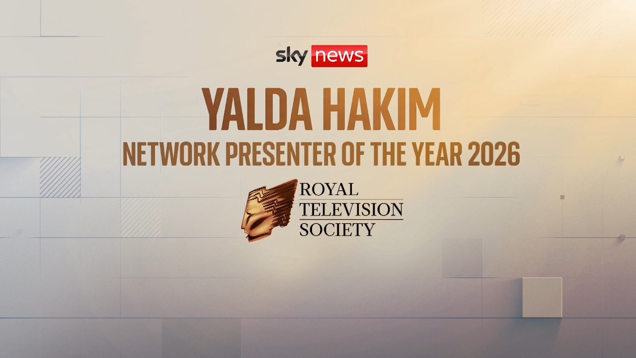 Yalda Hakim Network Presenter of the Year Sky News Promo 2026 12